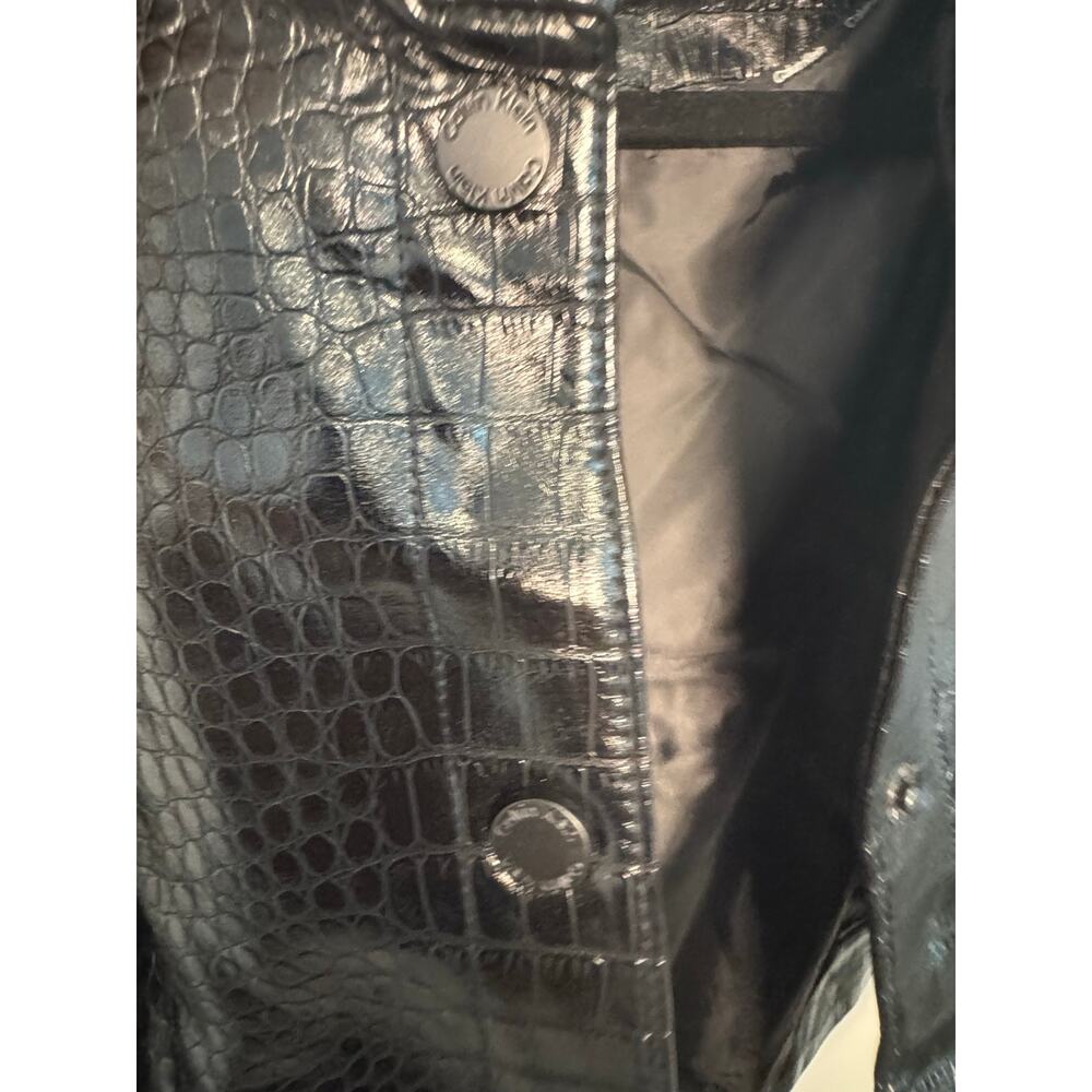 Calvin Klein | Embossed Cropped Jacket - Picture 6 of 8